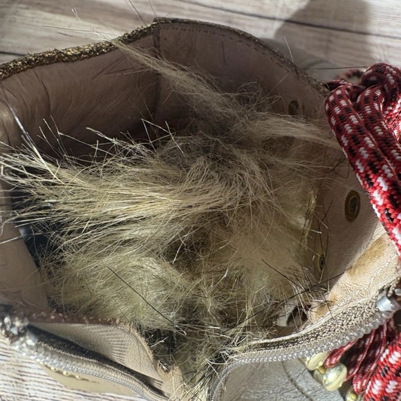 CECELIA New York Trekker Women’s Sz 6.5M Dirty Gold Combat Boots - Picture 8 of 11